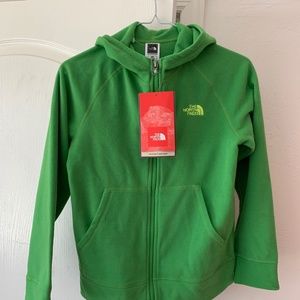 The North Face glacier full zip hoodie